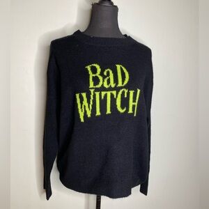 Bad witch sweater wicked Oz Halloween spooky Elphaba